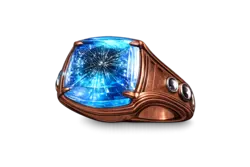 Magic Monk Rasputin V blauer Ring Symbol