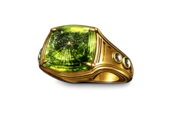 Magic Monk Rasputin V grüner Ring Symbol